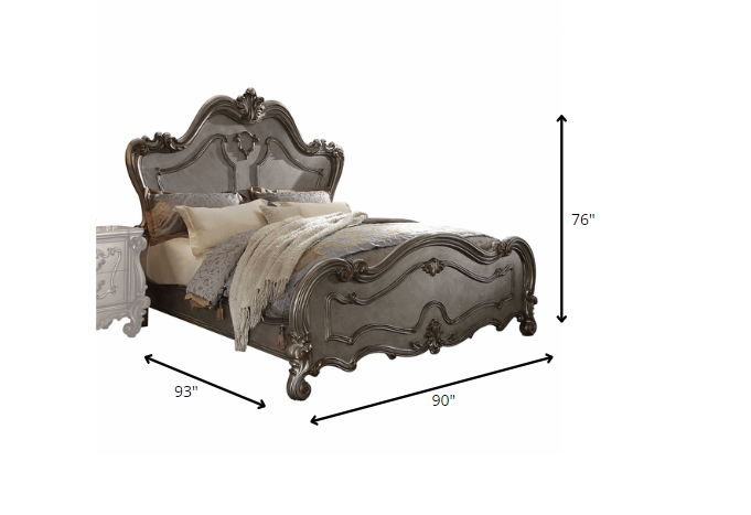 Platinum King Size Bed