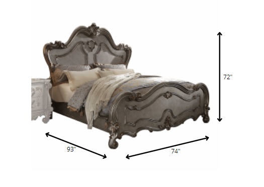 Platinum King Size Bed