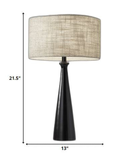 Metal Base Table Lamp