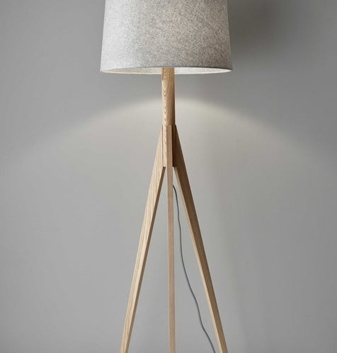 Arcadia Natural Wood Lamp 6389