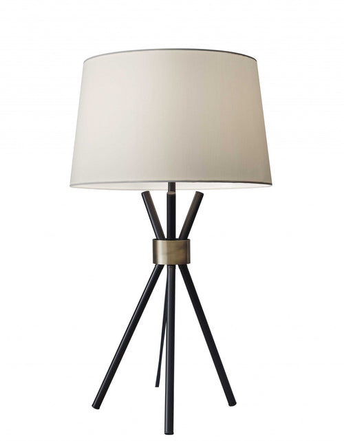 Load image into Gallery viewer, Imported Black Deco Brass Table Lamp 2822
