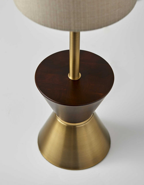 Load image into Gallery viewer, Deco Brass Table Lamp
