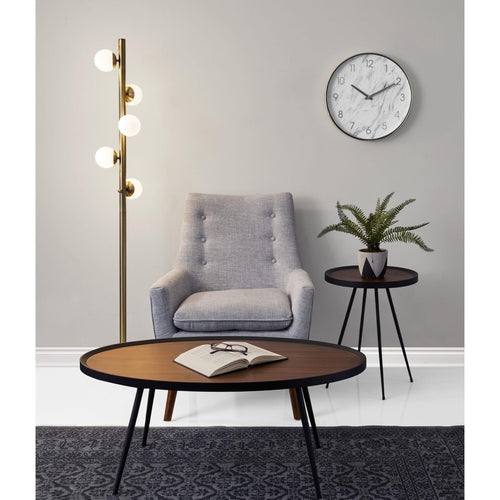 Load image into Gallery viewer, Arcadia Brass Metal Floor Lamp 2514
