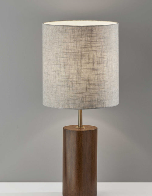 Load image into Gallery viewer, Natural Wood Table Lamp
