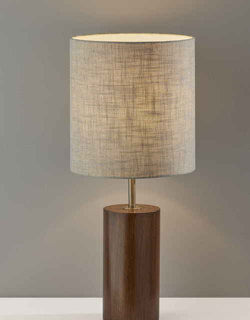 Load image into Gallery viewer, Natural Wood Table Lamp
