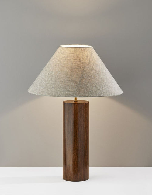 Load image into Gallery viewer, Wood Table Lamp
