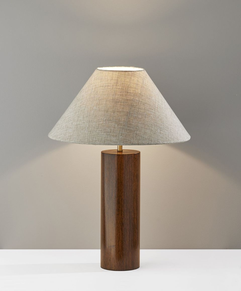 Wood Table Lamp