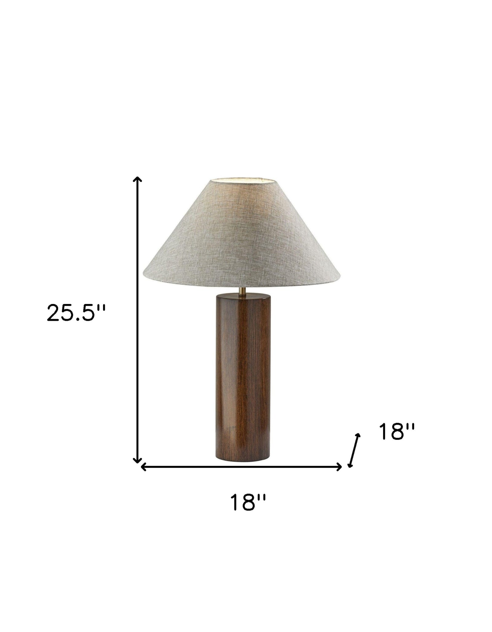 Wood Table Lamp