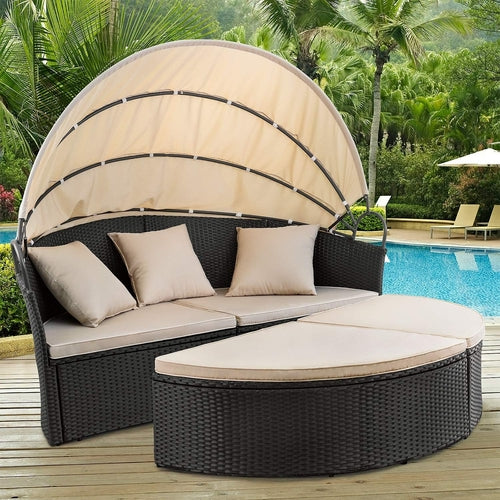 Load image into Gallery viewer, Arcadia Patio Furniture Canopy Wicker
