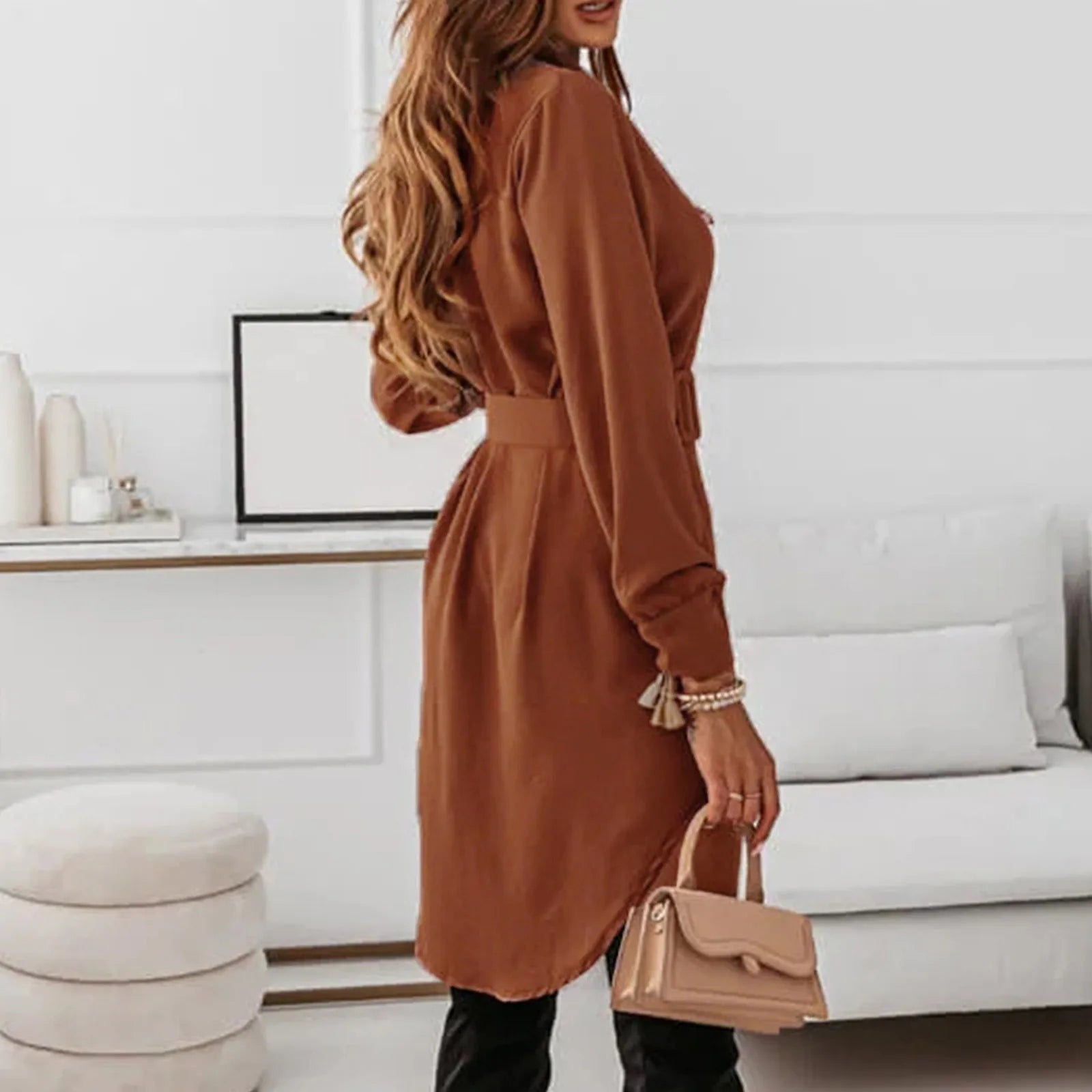 Designer Shirt Dress