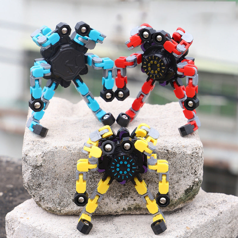 Collectables Deformed Fidget Spinner Chain Toys For Children