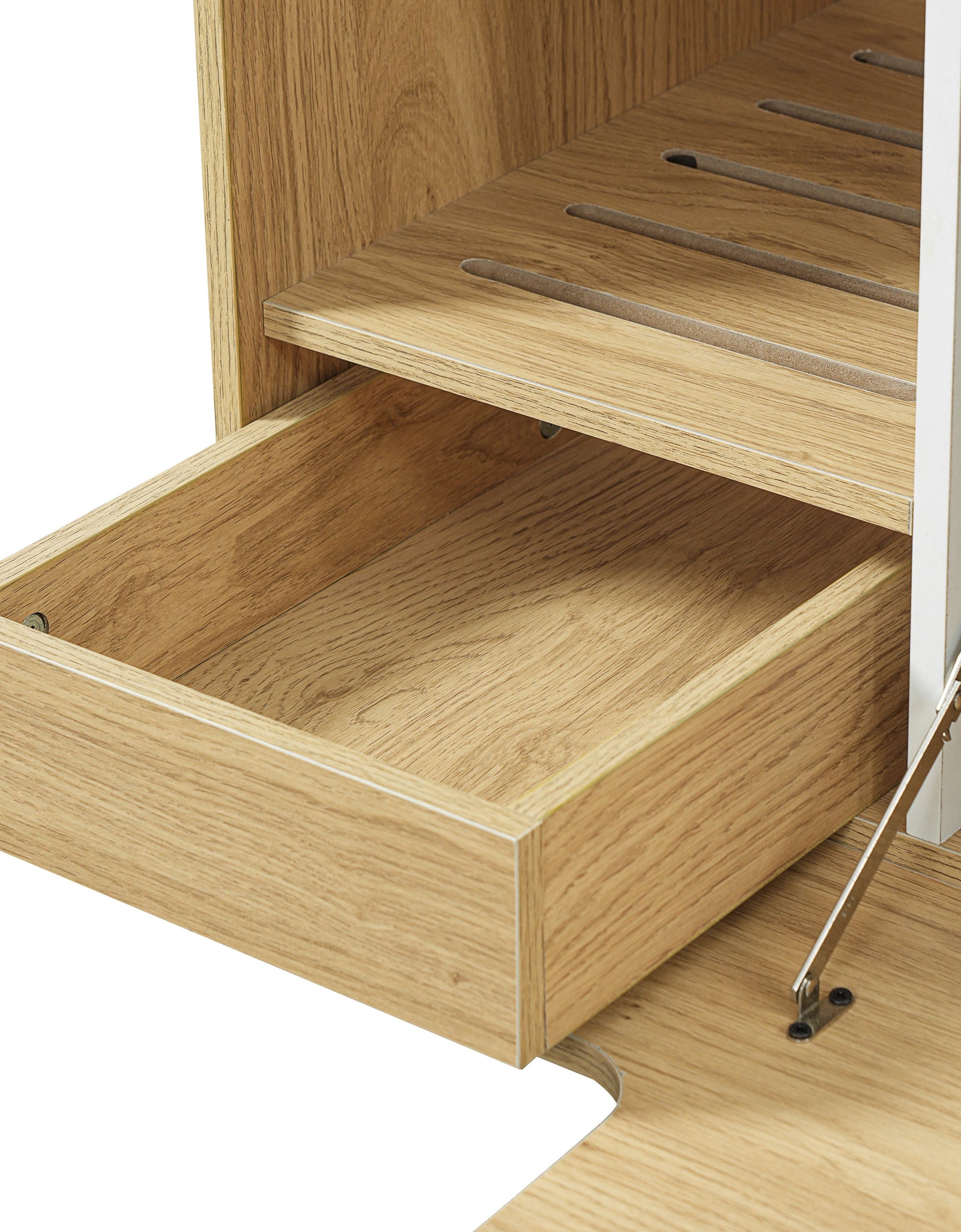 Modern 2-in-1 Cat Litter Box Enclosure Side Table – Hidden Cat House