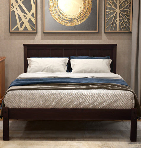 Platform Bed With Headboard