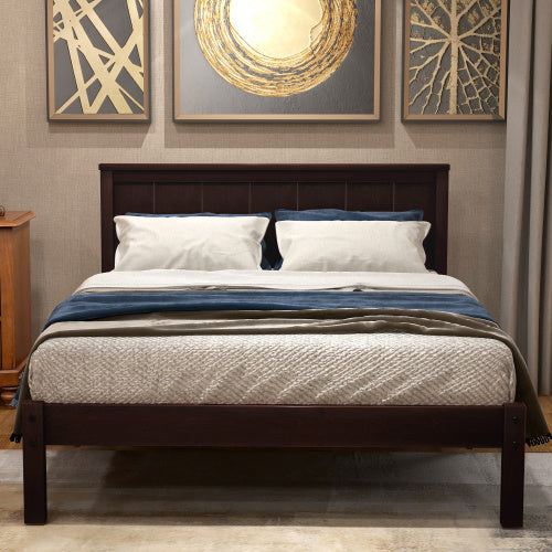 Load image into Gallery viewer, Platform Bed With Headboard
