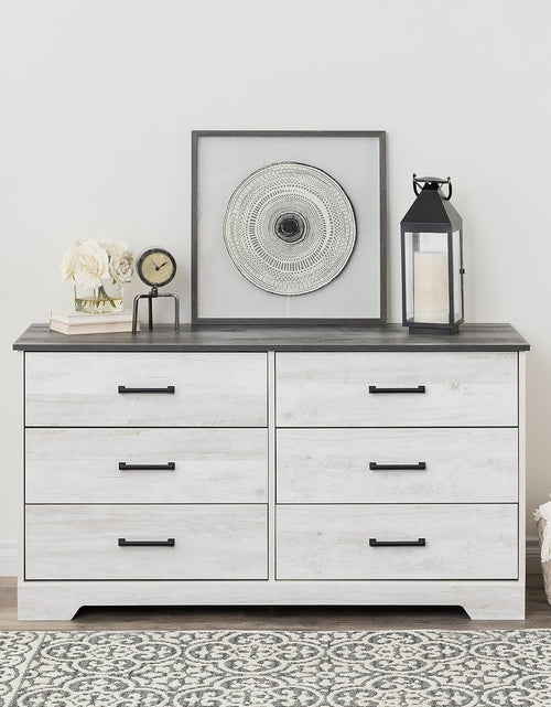 Load image into Gallery viewer, 6-Drawer Double Dresser
