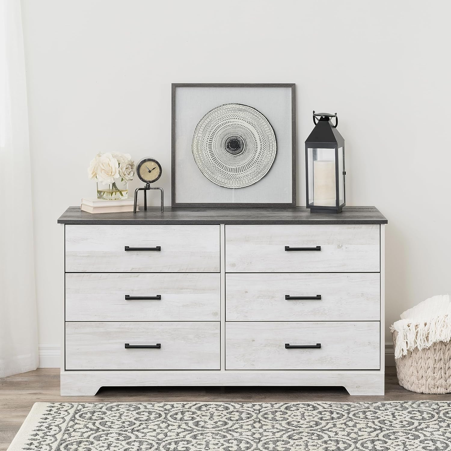 6-Drawer Double Dresser