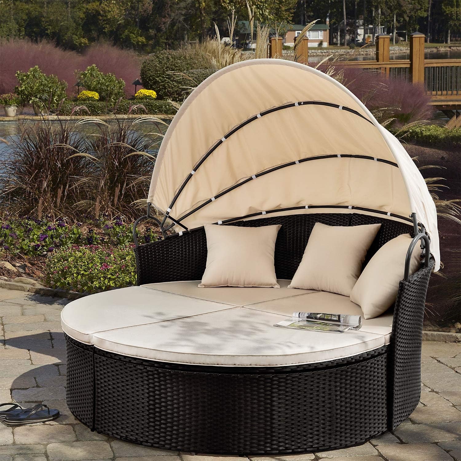 Arcadia Patio Furniture Canopy Wicker