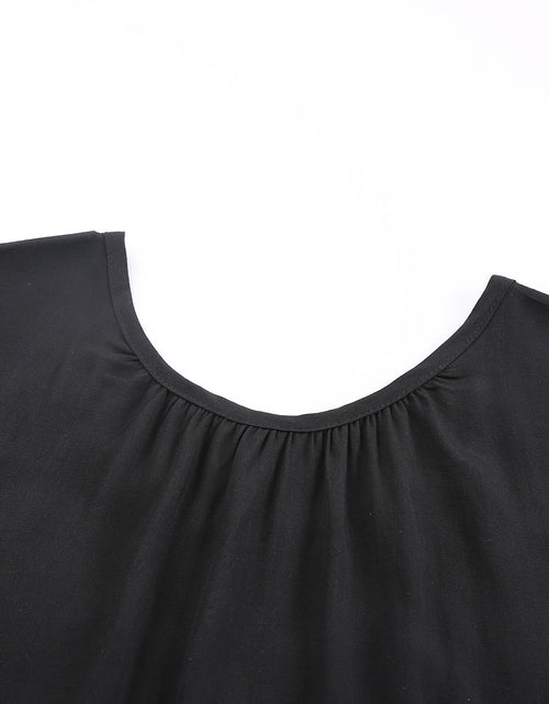 Load image into Gallery viewer, Arcadia Black Lace Short Sleeve Top

