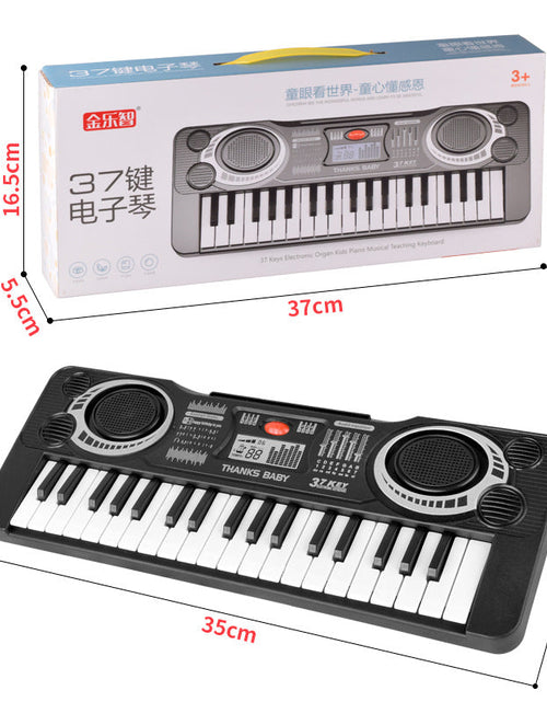Load image into Gallery viewer, Kid's 37-key Electronic Musical Instrument Piano Toy

