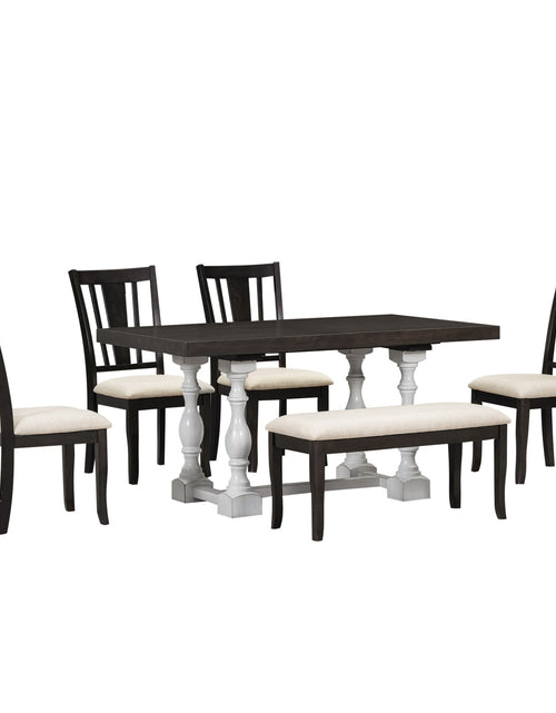 Load image into Gallery viewer, 6-Piece Dining Table Set With Chairs
