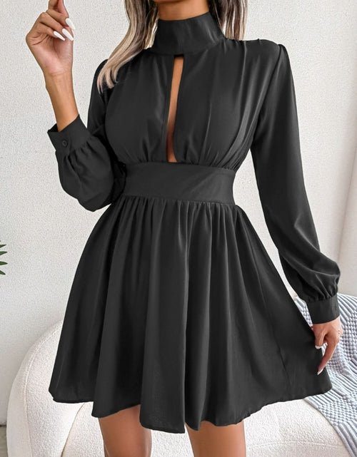 Load image into Gallery viewer, Italian Style Turtleneck Dress
