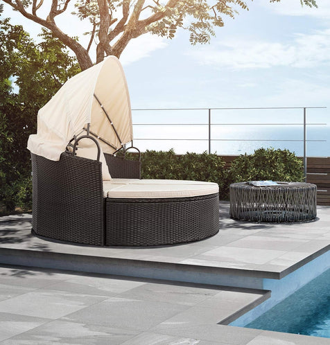 Arcadia Patio Furniture Canopy Wicker