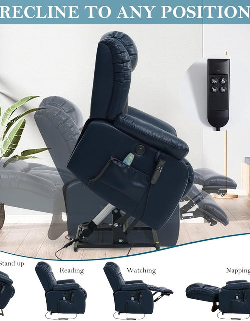 Load image into Gallery viewer, Luxury Heavy Duty Leather Recliner Best Of The Class 2025!
