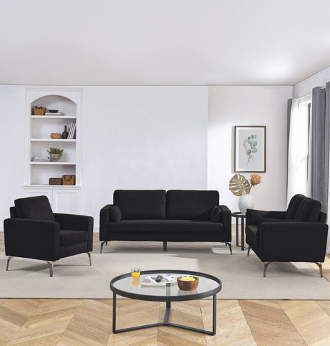 3 Piece Designer Living Room Sofa Set