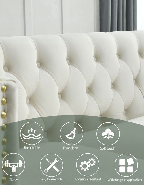 Load image into Gallery viewer, Arcadia Designer Velvet Sofa
