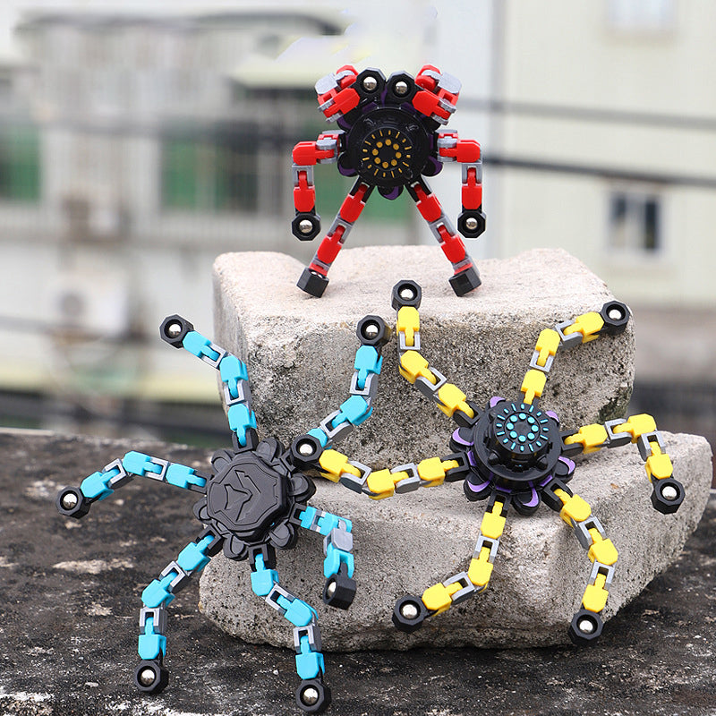 Collectables Deformed Fidget Spinner Chain Toys For Children