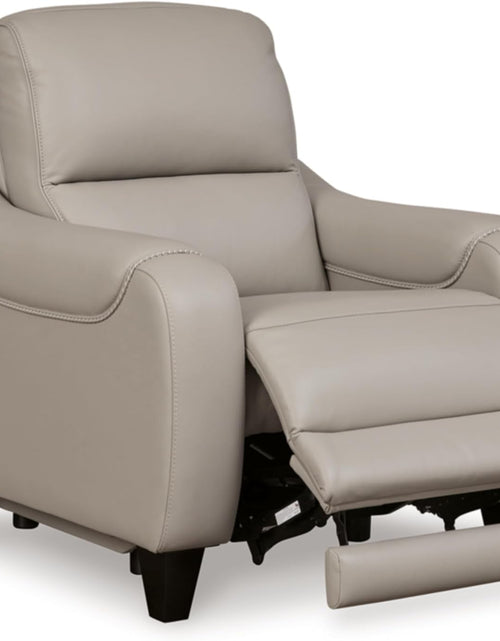 Load image into Gallery viewer, Contemporary Leather Power Recliner
