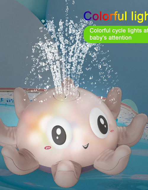 Load image into Gallery viewer, Happy Automatic Water Spray Bath Toy
