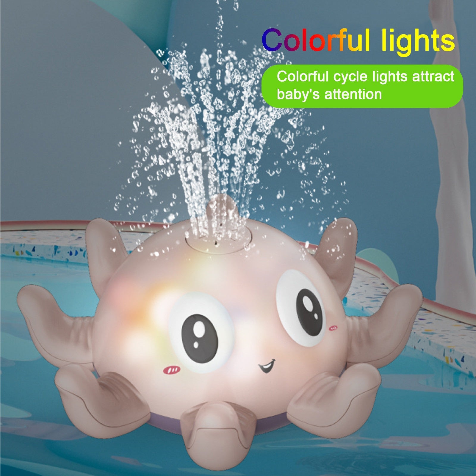 Happy Automatic Water Spray Bath Toy