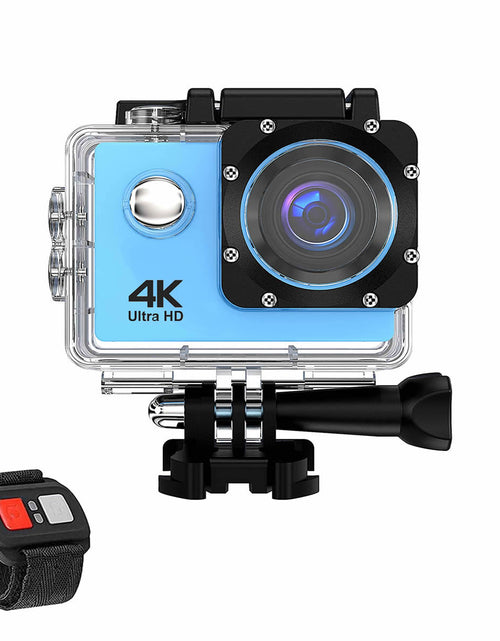 Load image into Gallery viewer, 4K Waterproof All Digital UHD WiFi Camera + RF Remote And Accessories
