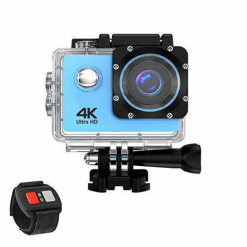 Load image into Gallery viewer, 4K Waterproof All Digital UHD WiFi Camera + RF Remote And Accessories
