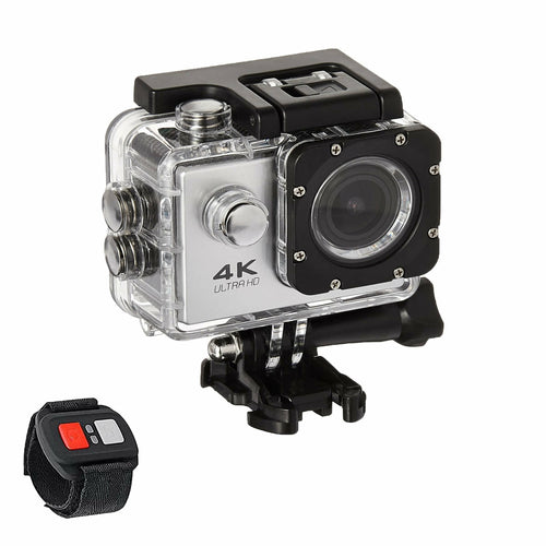 Load image into Gallery viewer, 4K Waterproof All Digital UHD WiFi Camera + RF Remote And Accessories
