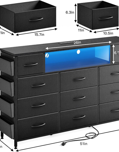 Load image into Gallery viewer, Dresser with 11 Drawers and More!
