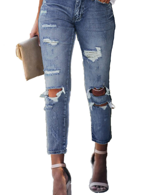 Load image into Gallery viewer, Imported Crop Jeans
