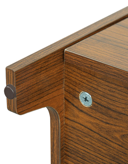 Load image into Gallery viewer, Modern 2-in-1 Cat Litter Box Enclosure Side Table – Hidden Cat House
