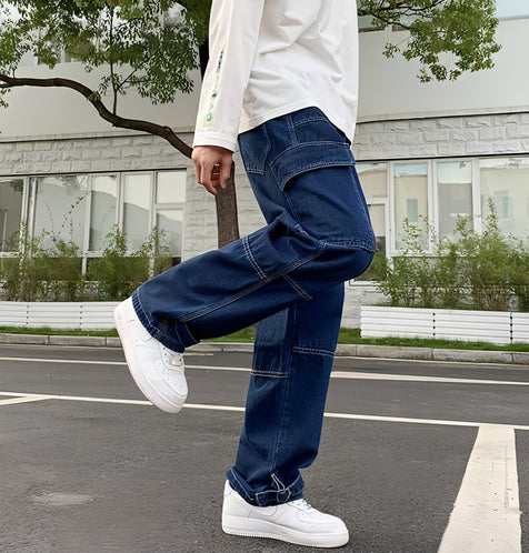 Arcadia Imported Men Wide Leg Jeans