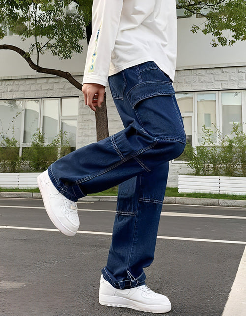 Load image into Gallery viewer, Arcadia Imported Men Wide Leg Jeans
