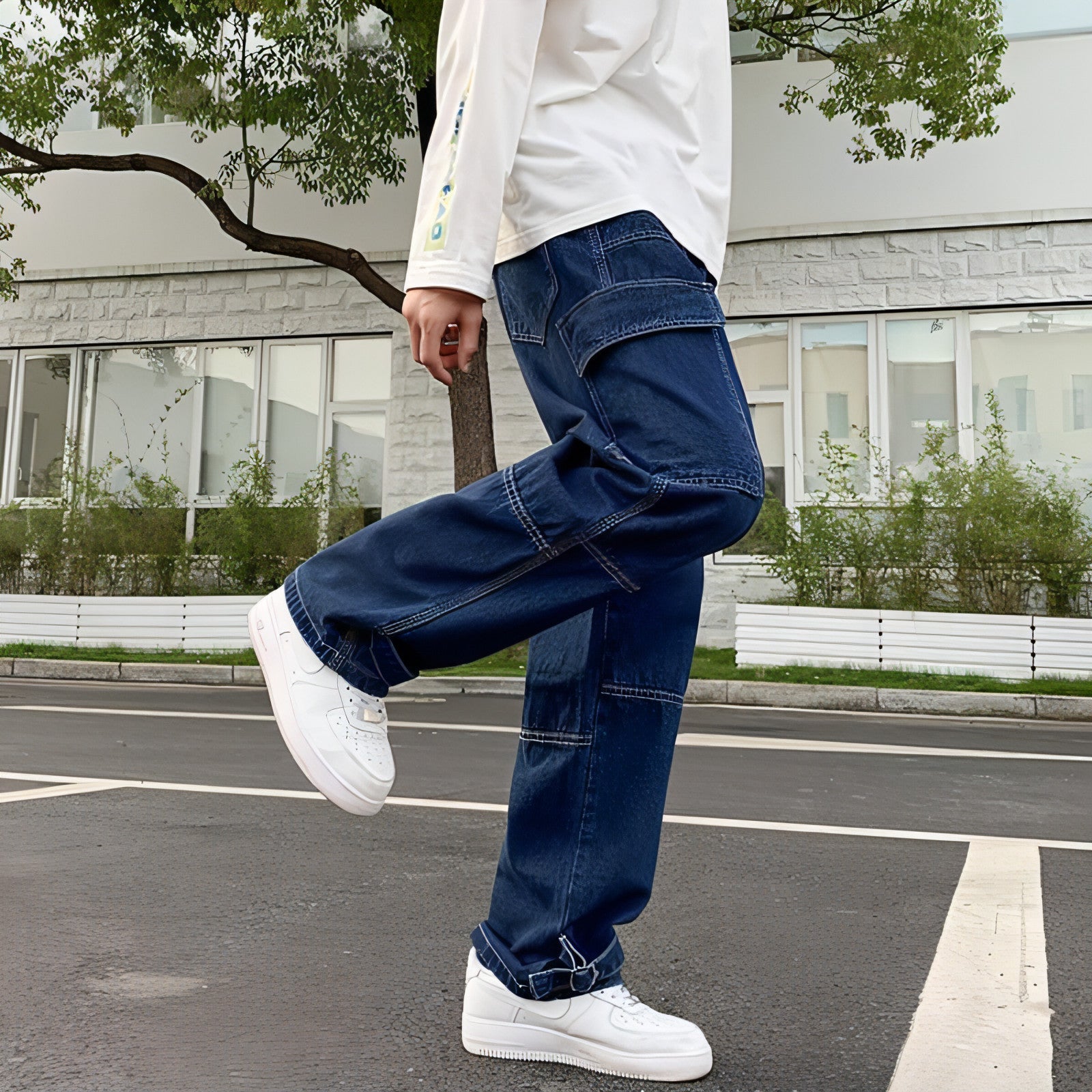 Arcadia Imported Men Wide Leg Jeans