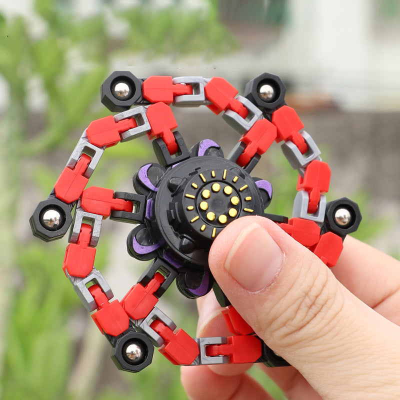 Collectables Deformed Fidget Spinner Chain Toys For Children
