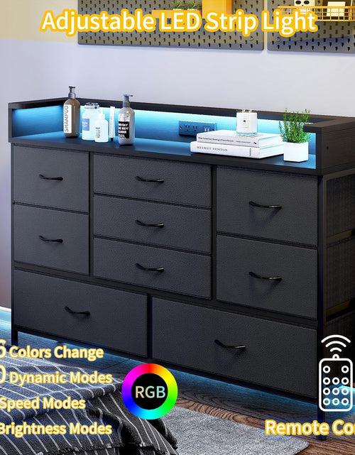 Load image into Gallery viewer, Modern Dresser with 9 Drawers
