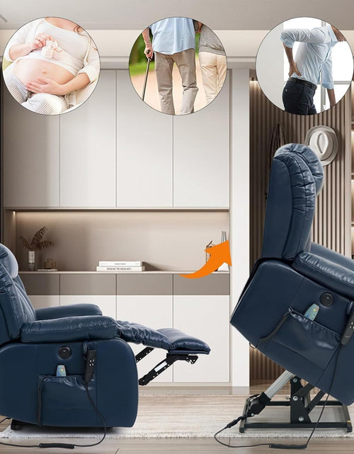 Load image into Gallery viewer, Luxury Heavy Duty Leather Recliner Best Of The Class 2025!
