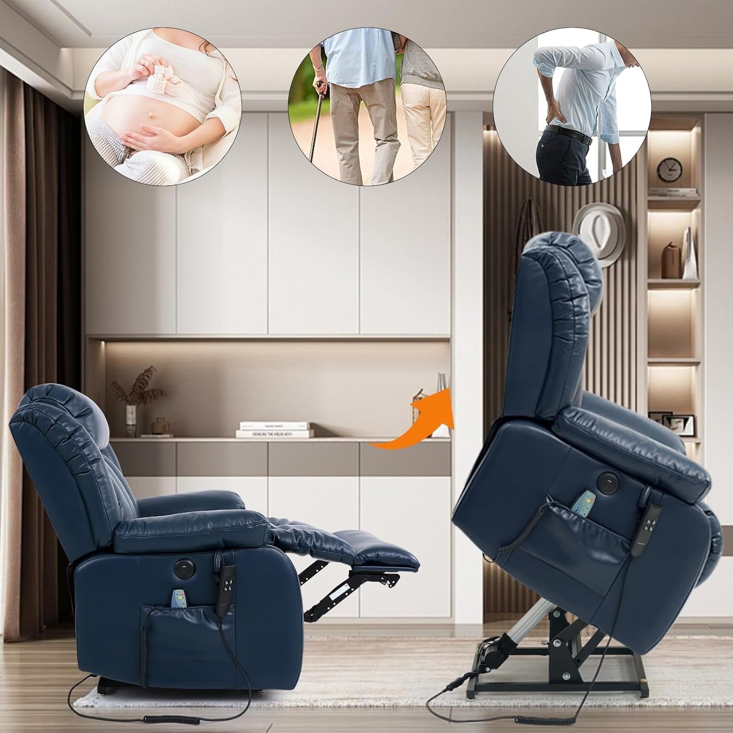 Luxury Heavy Duty Leather Recliner Best Of The Class 2025!
