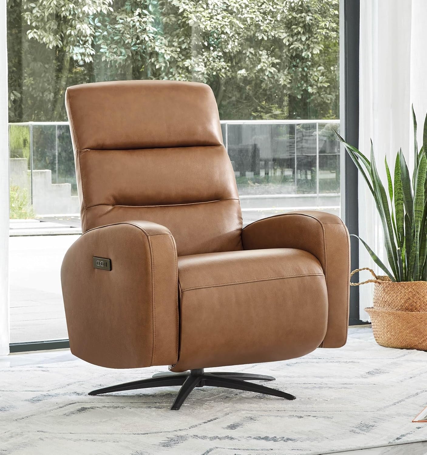 Genuine Leather Recliner