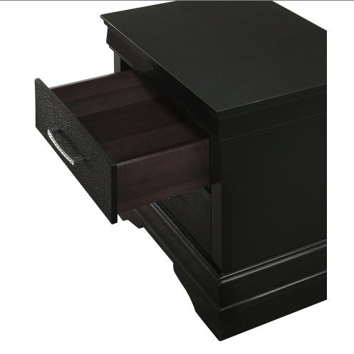 Elegant Two Drawer Night Stand