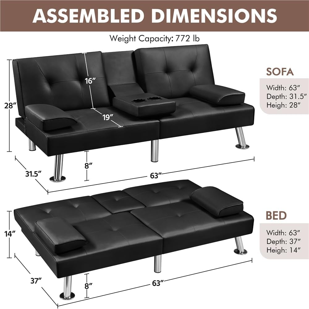 Designer Sofa Bed Adjustable