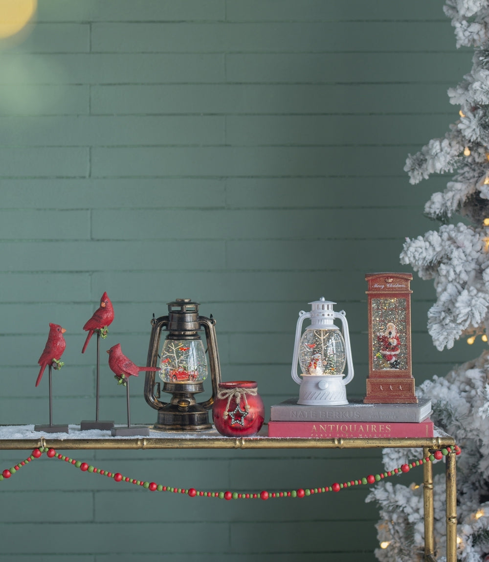 Santa Lantern and Light for Christmas